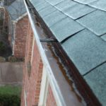 Gutter clean out after