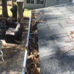 gutter clean out before
