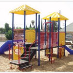 Playground equipment cleaning